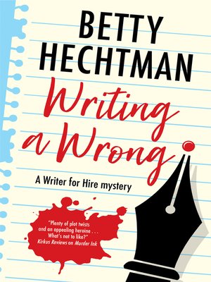 cover image of Writing a Wrong